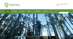 Desktop Screenshot of forestsalive.com